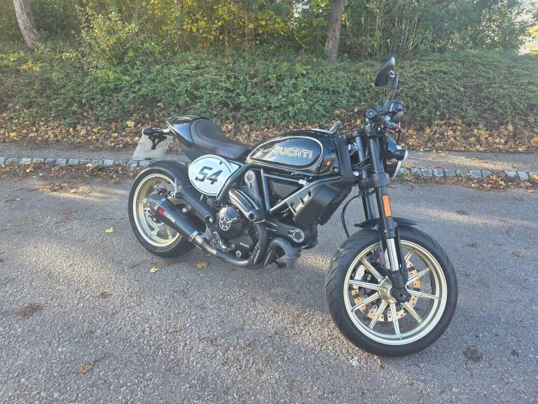 DUCATI SCRAMBLER 800 803 CAFE RACER EURO 4 2019 Petrol Manual in Black