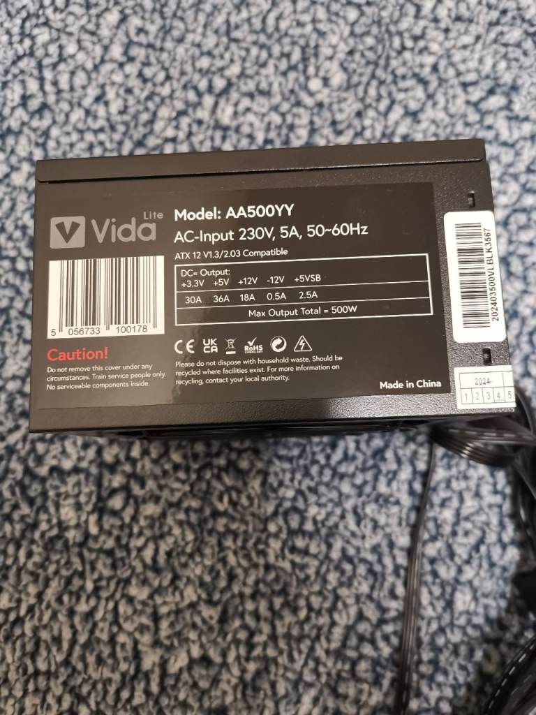 500W PSU For PC