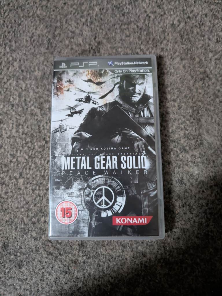 Metal Gear Solid Peace Walker PSP