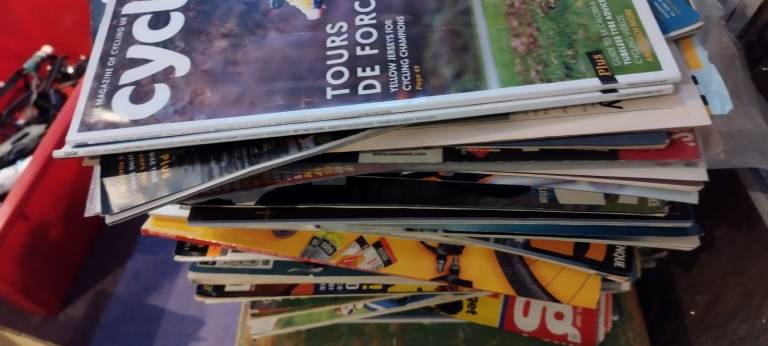 Job Lot of cycling magazines
