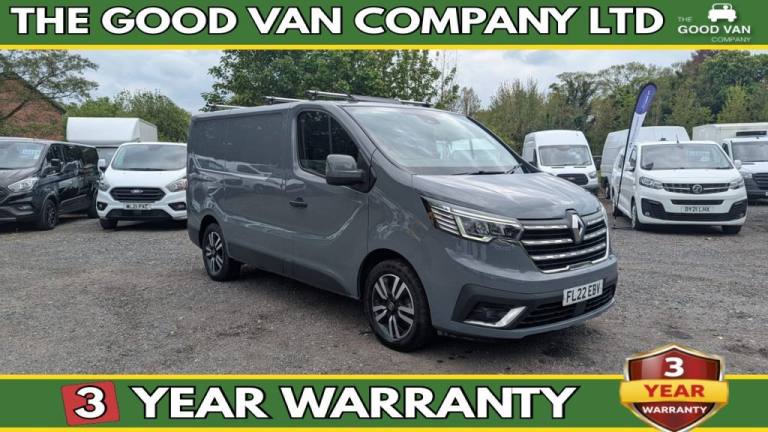 2022 Renault Trafic L1 H1 Sport + DCI 150 PS SWB Sport Plus Model FREE 3 YEAR WARRANTY COVER WI P...