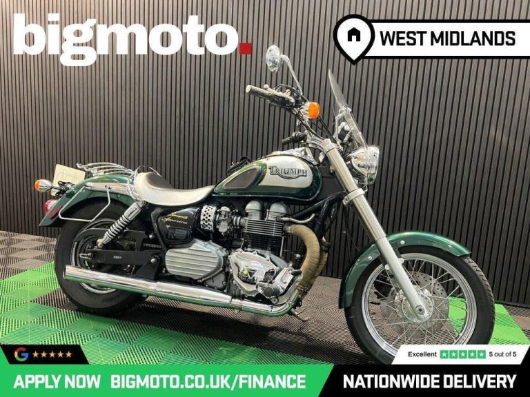 2006 06 TRIUMPH BONNEVILLE AMERICA 865 FINANCE SPECIALISTS APPLY NOW