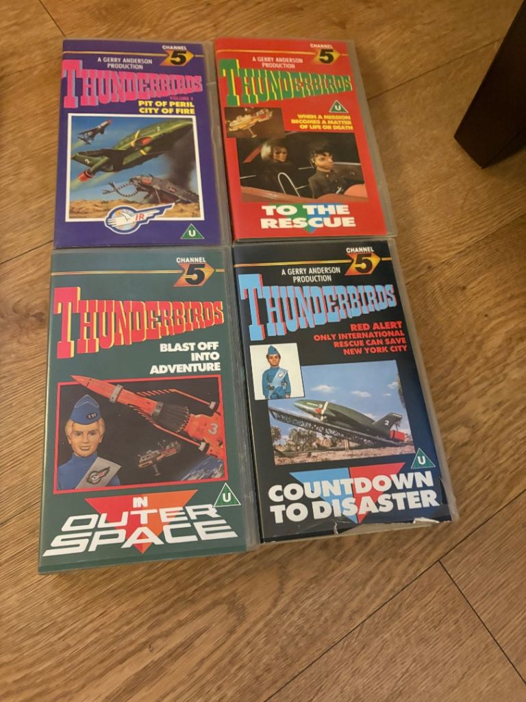 Thunderbirds  series 1-16 set vhs 