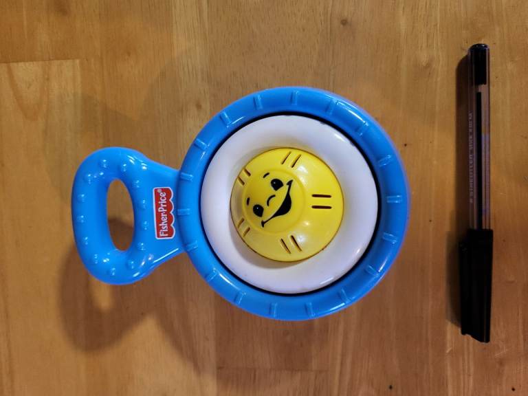 Fisher price baby/toddler roll ball rattle toy. Good condition.