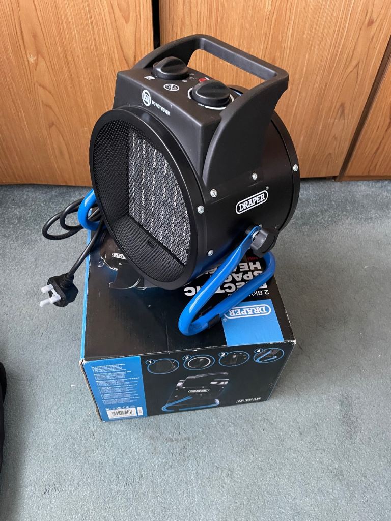 Draper 2.8kW Compact Heater – As Good As New