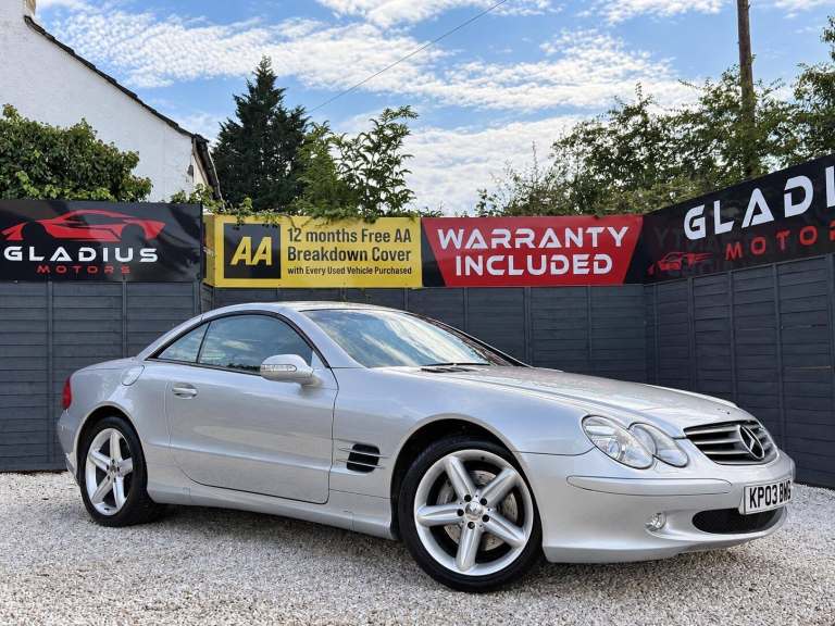 2003 Mercedes-Benz S Class SL 500 2dr Auto CONVERTIBLE PETROL Automatic
