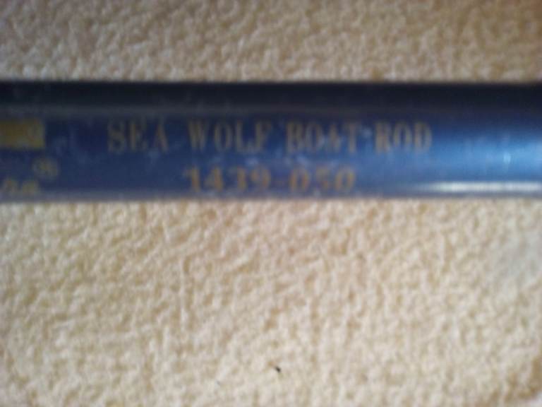 Vintage Shakespeare Sea Wolf boat rod IGFA 50lb class £20 or make an offer