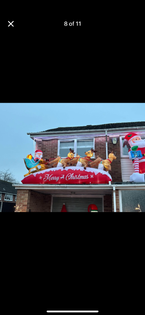 Large Christmas inflatables 