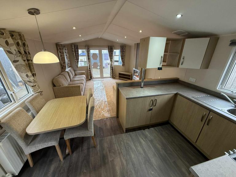 2 Bed Willerby Static Caravan - DG, CH, Patio Doors - Offsite, Own Land, Farms