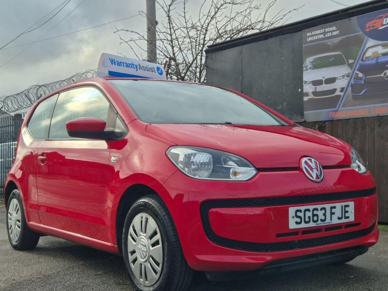 2013 Volkswagen up! 1.0 Move Up 3dr HATCHBACK PETROL Manual