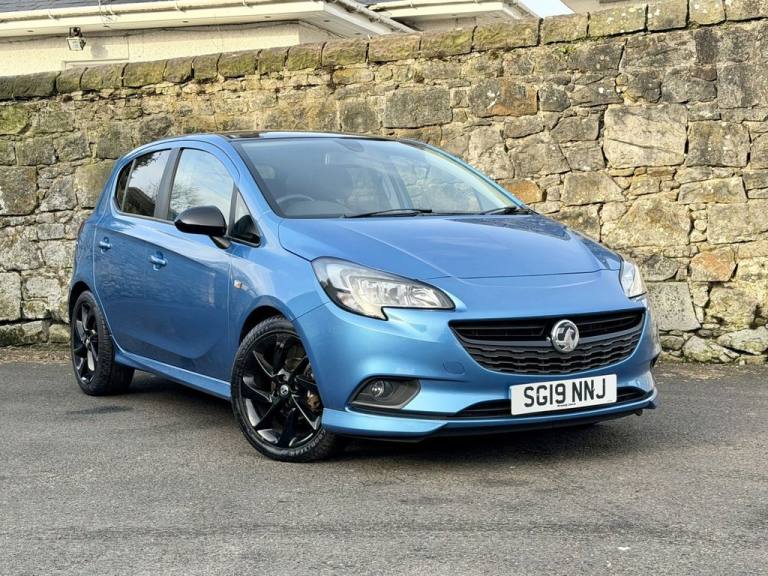 2019 Vauxhall Corsa 1.4i ecoTEC SRi VX Line Nav Black Hatchback 5dr Petrol Manual Euro 6 (90 ps H...