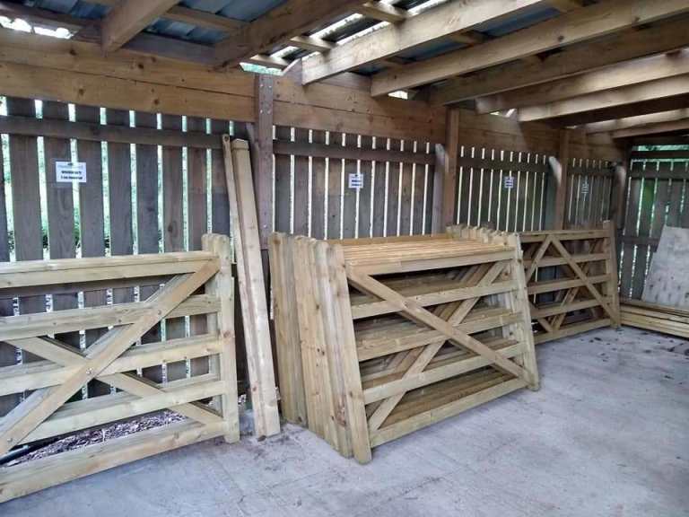 New Wooden Garden Gates – Various Sizes Available