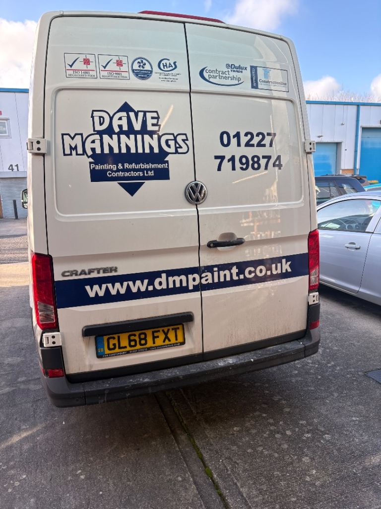 Volkswagen, CRAFTER, Panel Van, 2018, Manual, 1968 (cc)