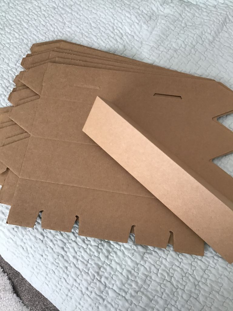 Cardboard packaging.