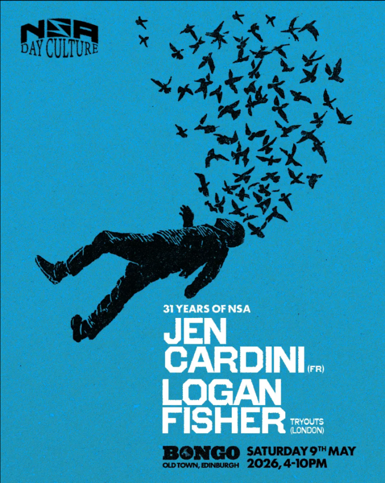 4 tickets to NSA Day Culture feat. Jen Cardini and Logan Fisher at the Bongo Club, Edinburgh