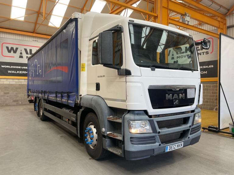 MAN TGS 26.320, 6X2 DRAWBAR SPEC CURTAINSIDER - 2012 - DE12 NKM