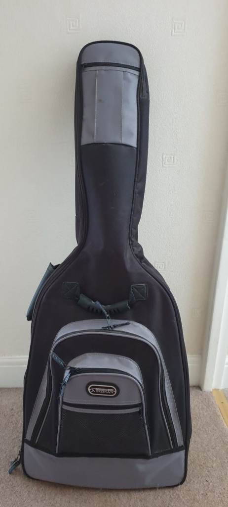 Blue Acoustic guitar  - great for beginners