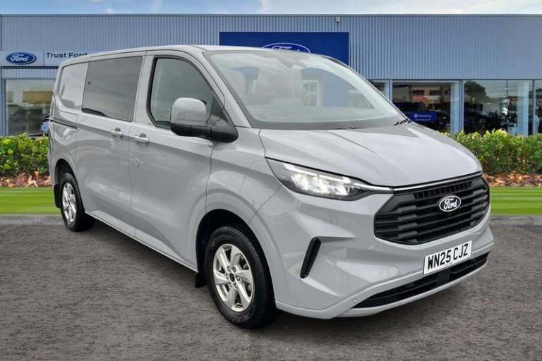 2025 Ford Transit Custom 320 Limited AUTO L1 SWB Double Cab In Van FWD 2.0 EcoBlue 136ps Low Roof...