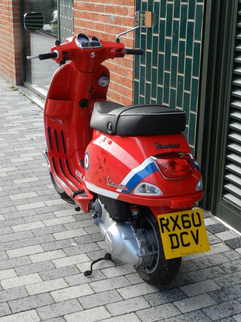 Piaggio Vespa S 125 Red Arrows Special Edition
