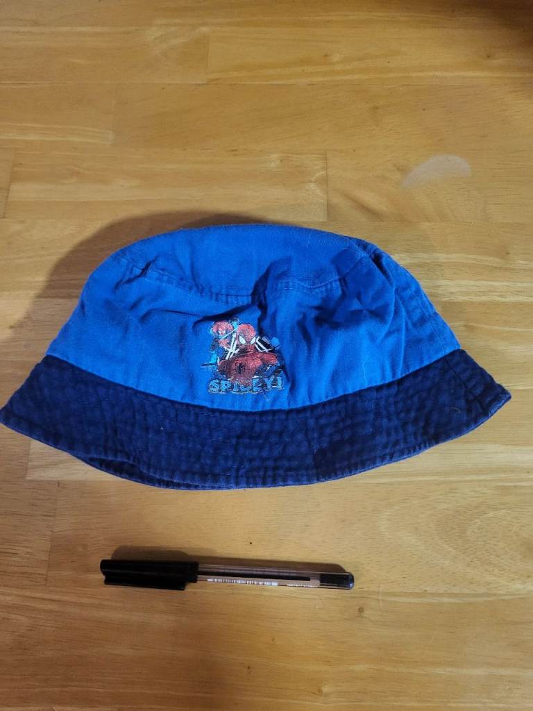 Boys spidey beach hat.