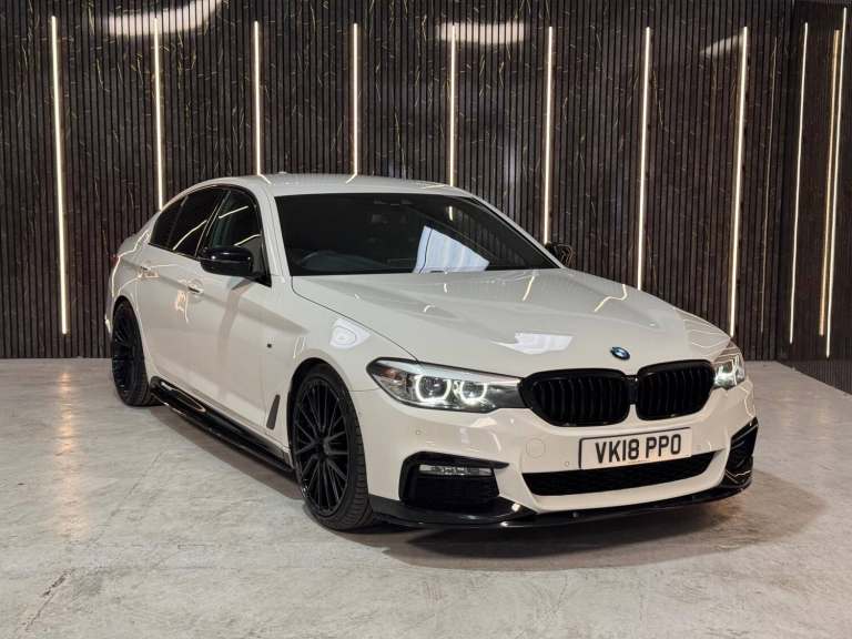 2018 BMW 5 Series 2.0 520i M Sport Auto Euro 6 (s/s) 4dr SALOON Petrol Automatic