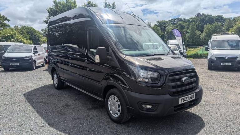 2023 Ford Transit L3 H3 Tdci 130 PS Trend LWB High Roof with Air Conditioning, Large Screen M Pan...