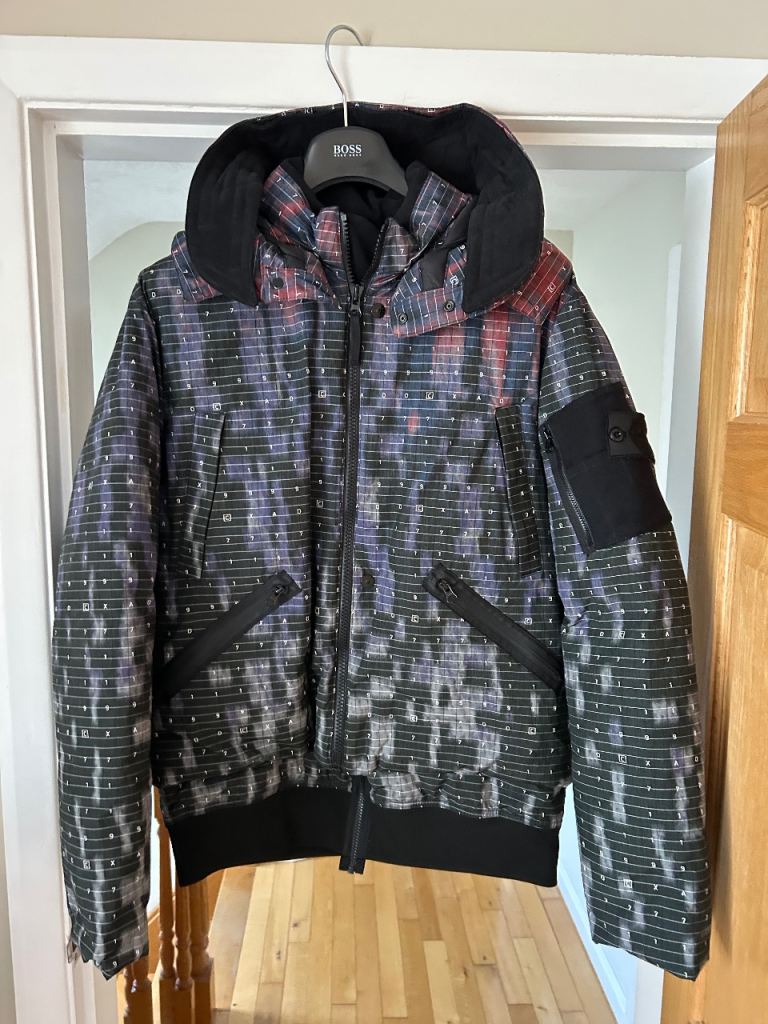MENS STONE ISLAND SHADOW PROJECT/FUNNEL HOOD/40412-NWT-XL 