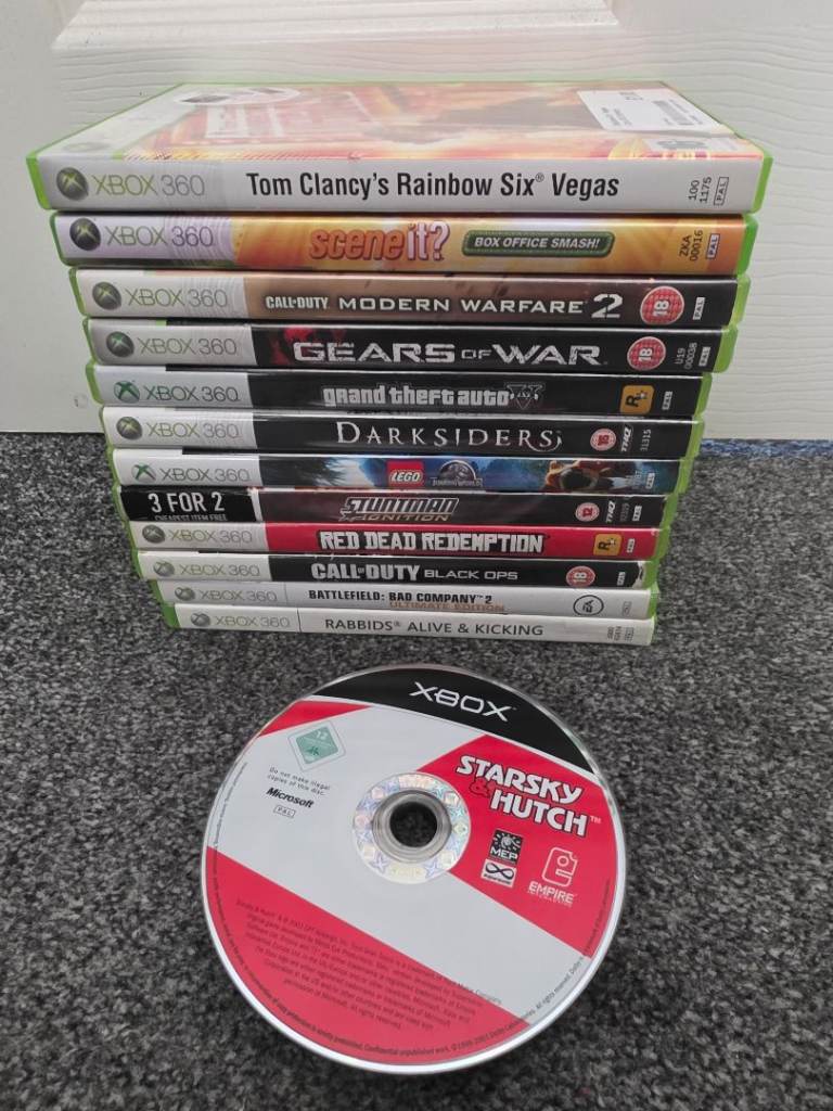 Xbox 360 Games Bundle – Call of Duty, GTA, Red Dead Redemption