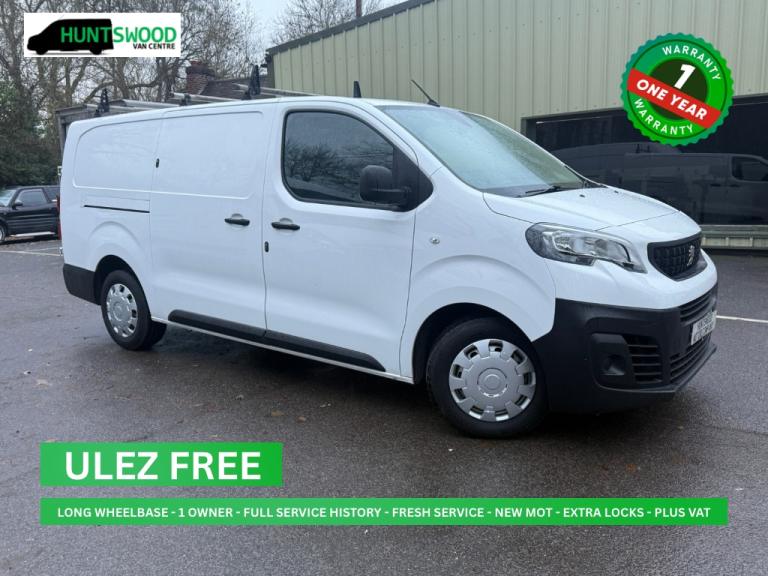 2022 PEUGEOT EXPERT 1.5L DIESEL WHITE MANUAL - LONG WHEEL BASE - 53K - 1 OWNER