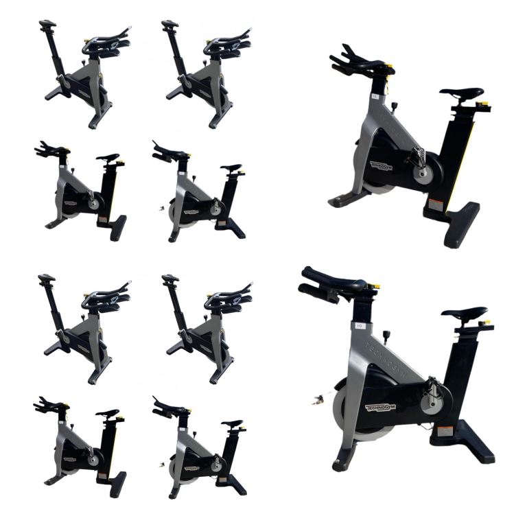 Technogym Bike Group Cycle Connect Spin Bikes in Bundles 