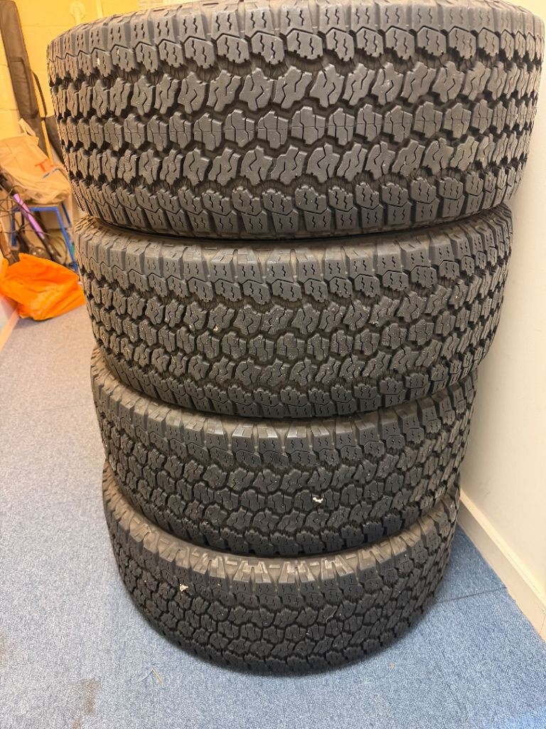 265 60r18 Goodyear tires 
