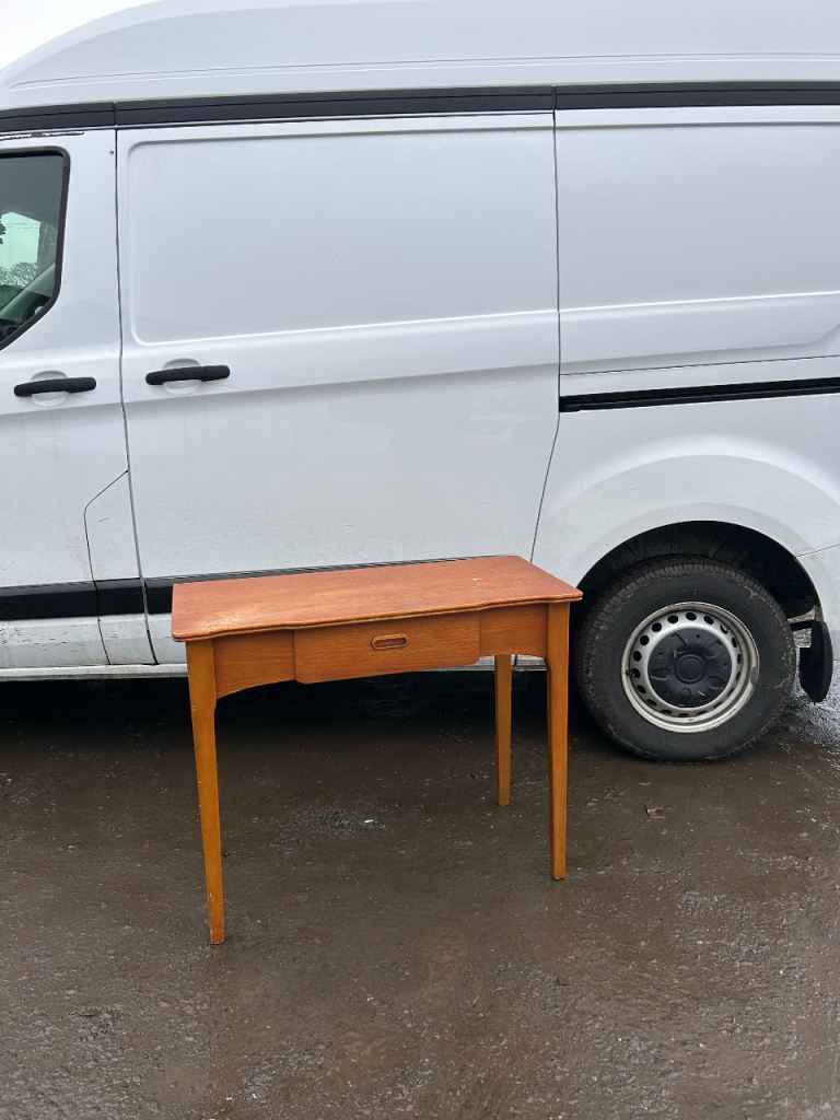 Sideboard desk console table Midcentury danish vintage 