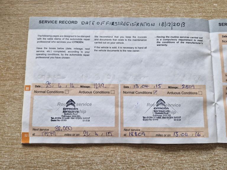 2013 Citroen C3 1.2 VTi VTR+ 5dr HATCHBACK PETROL Manual