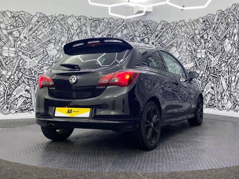 2018 Vauxhall Corsa 1.4i Turbo Black Edition Hatchback 3dr Petrol Manual Euro 6 (s/s) (150 ps) Ha...