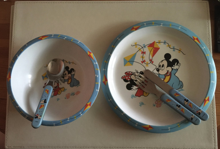 Disney Mickey Mouse dinnerware set by Cole & Mason