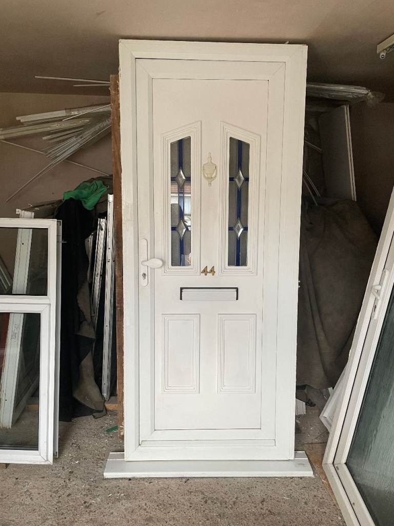 UPVC DOOR 210.5 x 87.5 OR 90 cm - BEAUTIFUL UPVC DOUBLE GLAZED DOOR (REF: DX210)