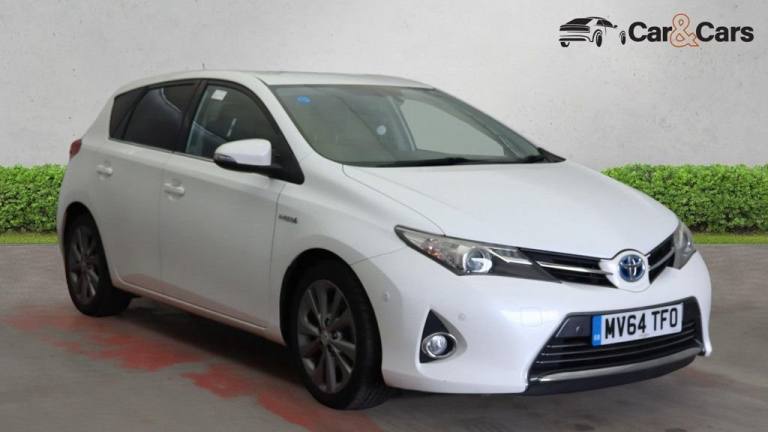 2014 Toyota Auris 1.8 VVTi Hybrid Excel 5dr CVT Auto HATCHBACK PETROL/ELECTRIC Automatic