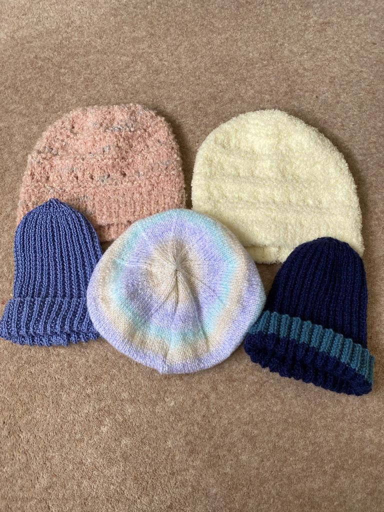 Brand New Hand Knitted Ladies Hats 