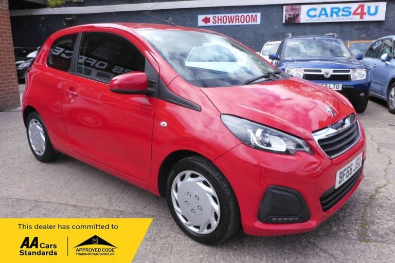 2017 Peugeot 108 1.0 Active 3dr HATCHBACK PETROL Manual