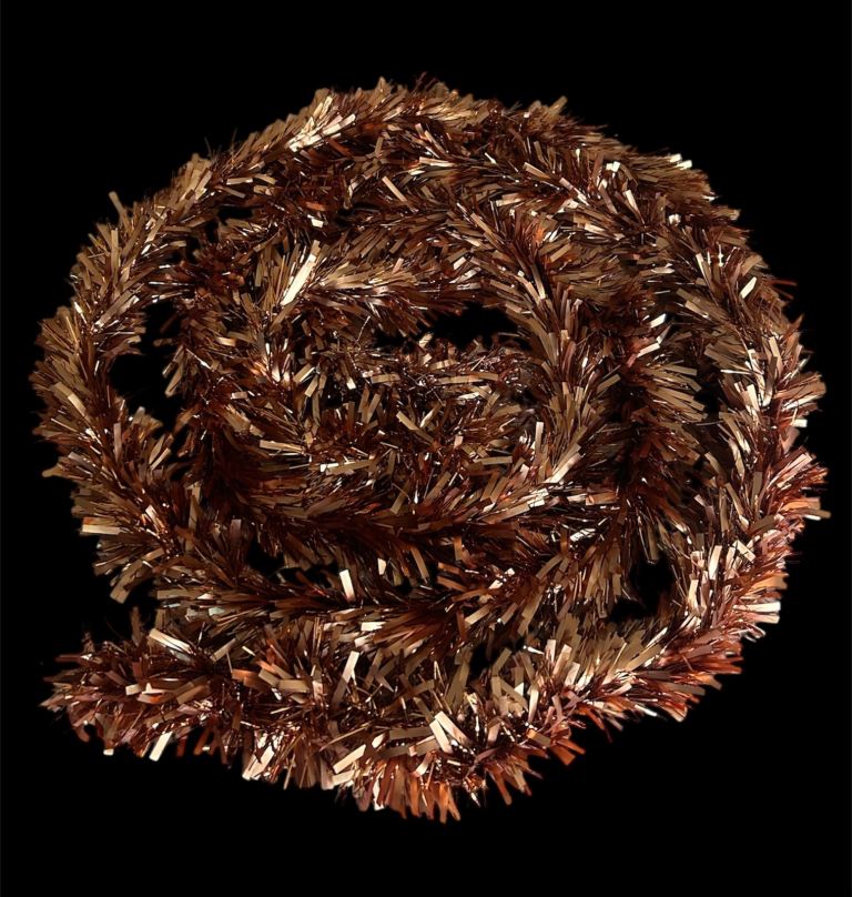 2 Meters Copper Tinsel Hanging Garland Christmas Tree Decorations