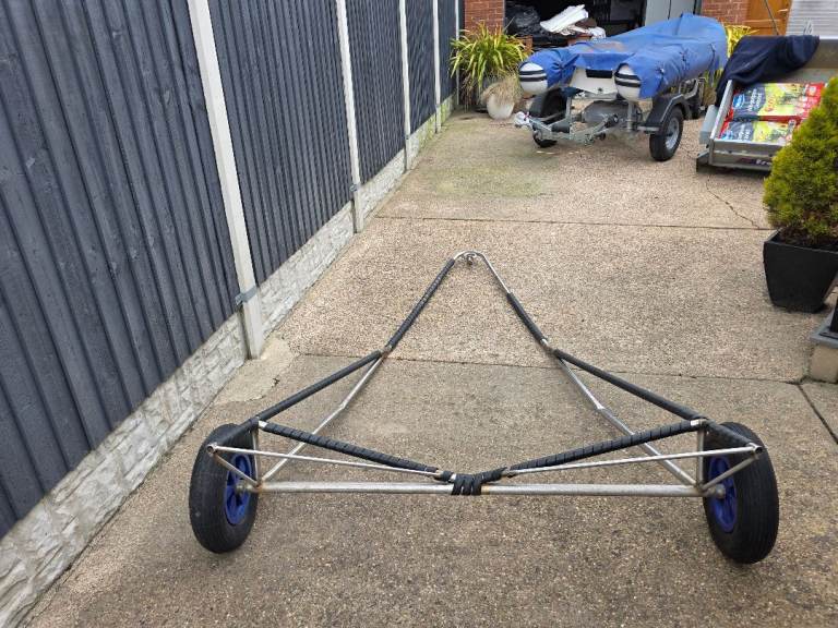 Launch trolley dinghy boat Rib inflatable sailing