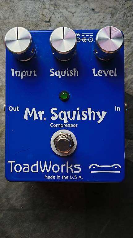 ToadWorks Mr. Squishy Compressor Pedal – Good Condition