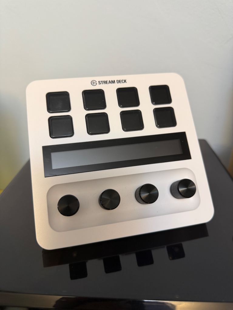 Elgato Stream Deck+ white with XLR hub