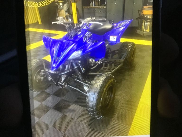 Yamaha 450r raptor road legal quad 