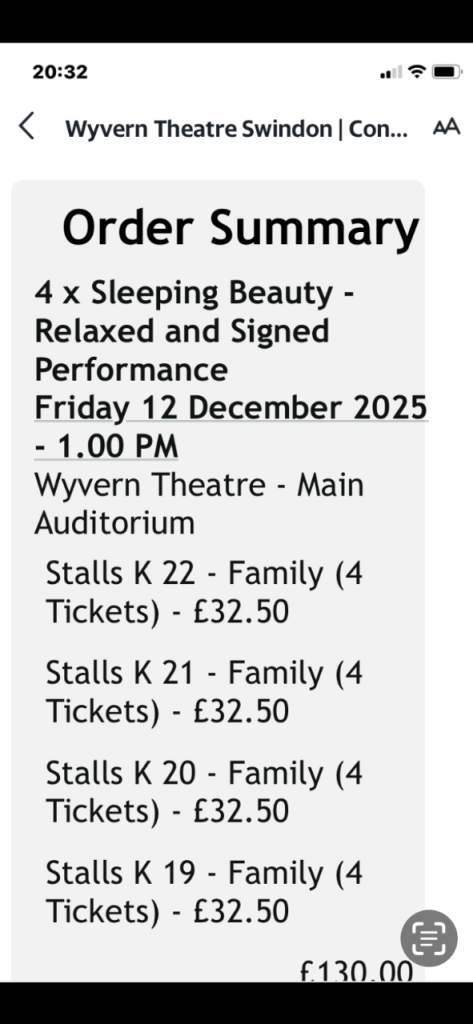 Pantomime Tickets