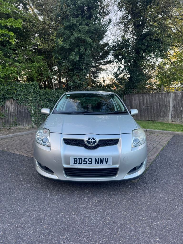 2009 Toyota Auris 1.6 Litre Petrol