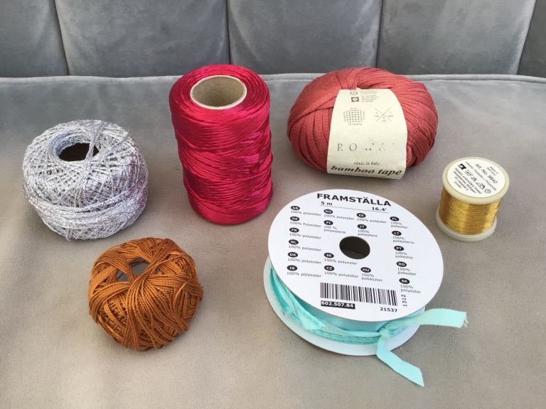 Threads, Bamboo Tape & Ribbon Bundle, joblot - Brand New, Crafts, Sewing