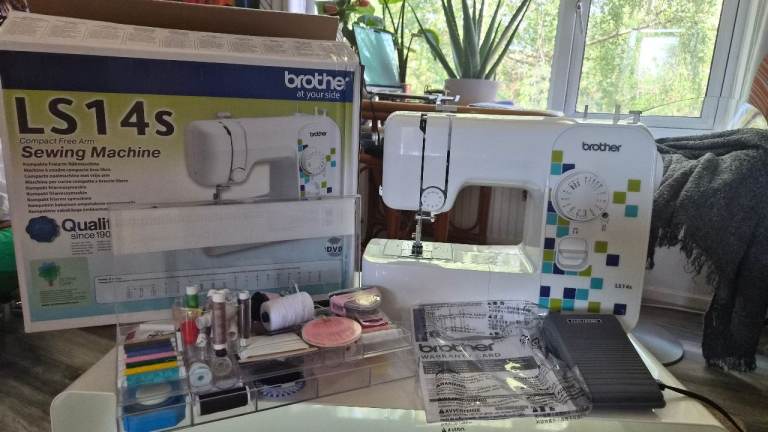 Brother LS14s Sewing Machine – Like New with Accessories