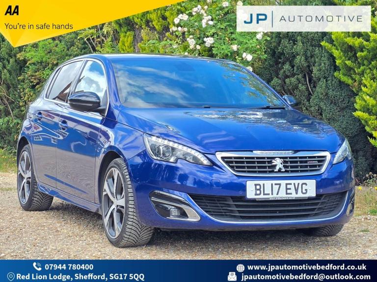 2017 Peugeot 308 1.6 BlueHDi 120 GT Line 5dr HATCHBACK DIESEL Manual