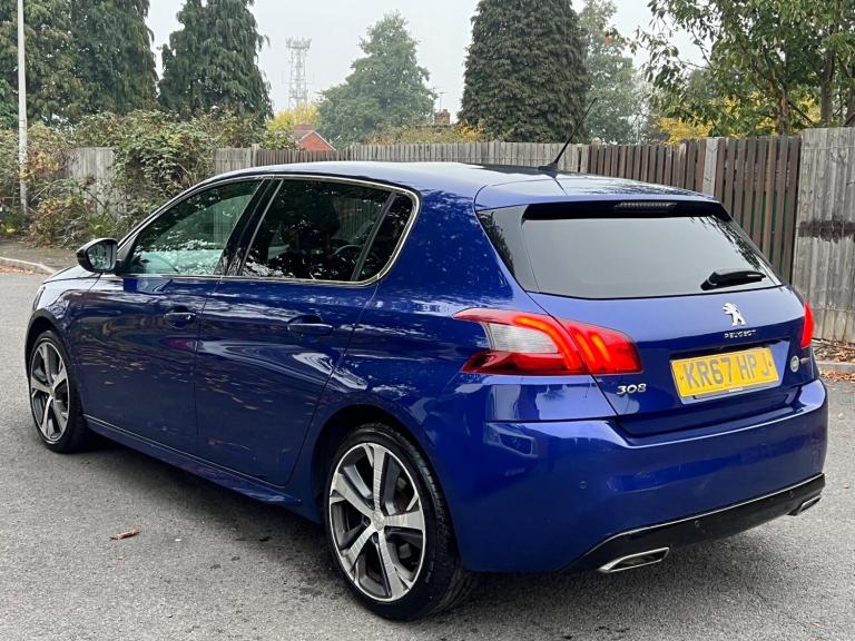 2017 Peugeot 308 1.2 PureTech 130 GT Line 5dr HATCHBACK Petrol Manual